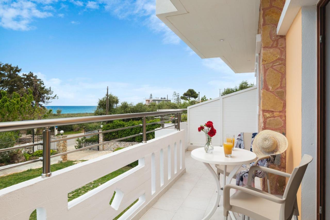 Aphrodite Apartments Kalyves Ngoại thất bức ảnh