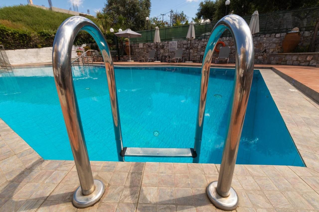 Aphrodite Apartments Kalyves Ngoại thất bức ảnh