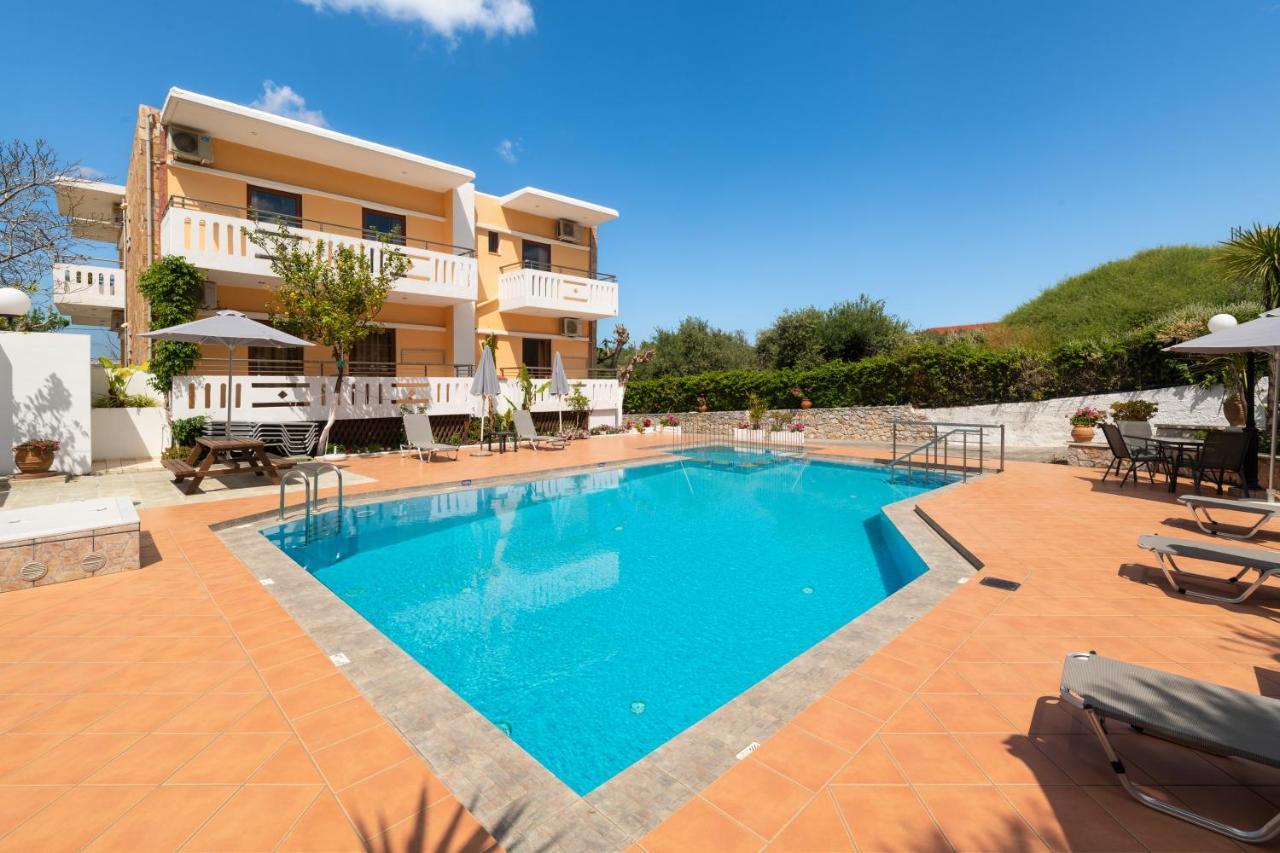 Aphrodite Apartments Kalyves Ngoại thất bức ảnh