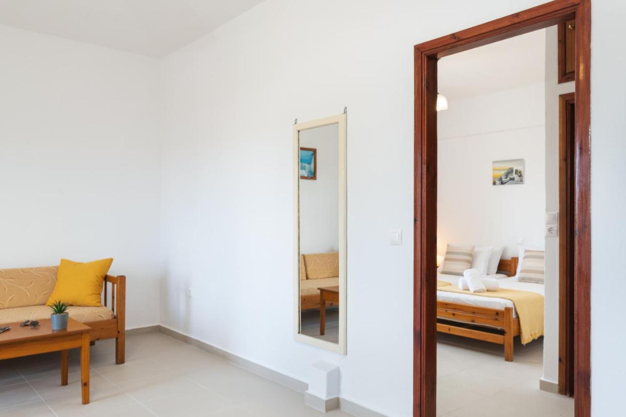 Aphrodite Apartments Kalyves Ngoại thất bức ảnh