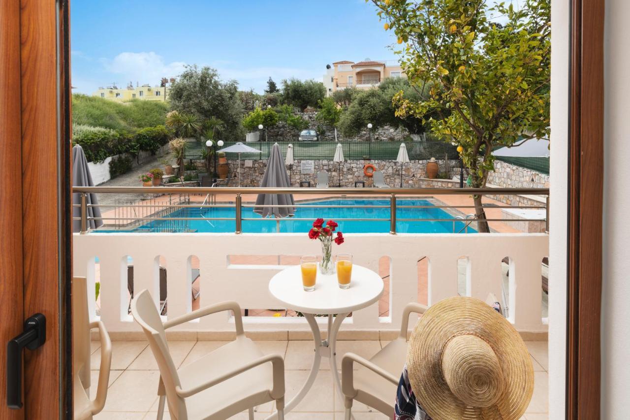 Aphrodite Apartments Kalyves Ngoại thất bức ảnh