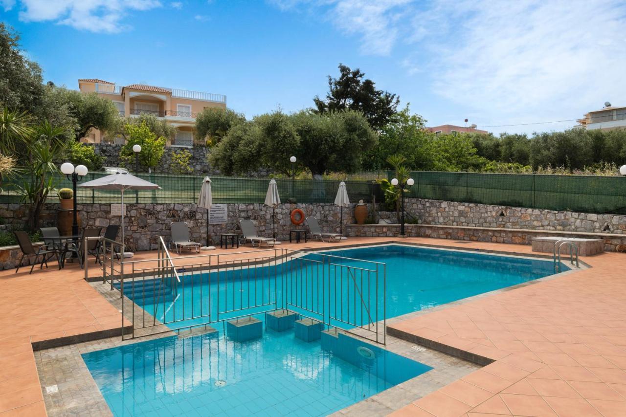 Aphrodite Apartments Kalyves Ngoại thất bức ảnh