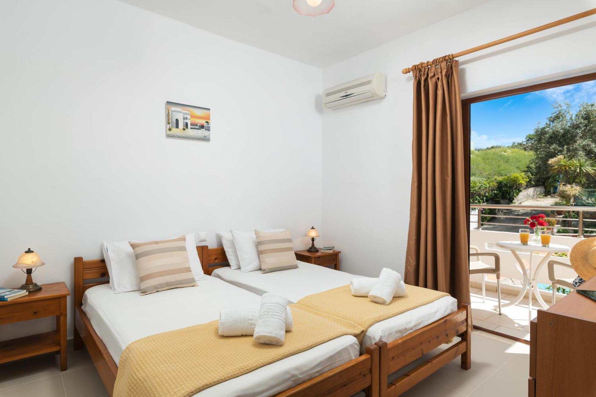 Aphrodite Apartments Kalyves Ngoại thất bức ảnh